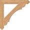 Ekena Millwork Olympic Arts & Crafts Smooth Bracket, Western Red Cedar, 5 1/2"W x 44"D x 44"H BKT06X44X44OLY03SWR - alternate 2